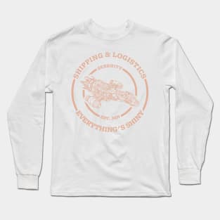 Serenity shipping and logistics (light design) Long Sleeve T-Shirt